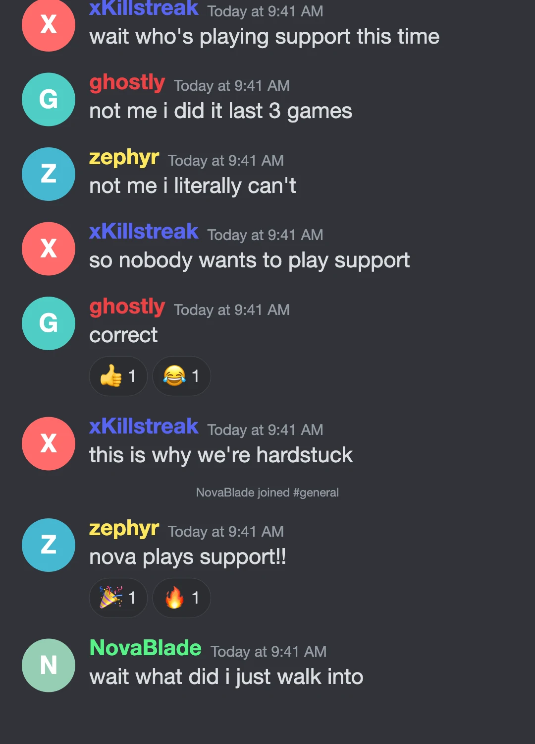 Gamer Chat texting-story theme preview