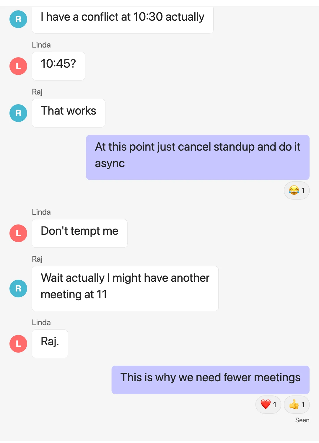 Corporate Chat texting-story theme preview
